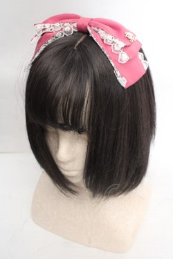 画像1: Amavel / Classique Dolly Ribbon スリーピン  ピンク O-26-03-19-1031-CA-AC-IG-OS