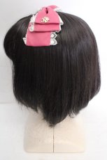 画像3: Amavel / Classique Dolly Ribbon スリーピン  ピンク O-26-03-19-1031-CA-AC-IG-ZT651-F001 (3)
