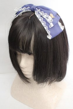 画像1: Amavel / Classique Dolly Ribbon スリーピン  ブルー O-26-03-19-1032-CA-AC-IG-OS