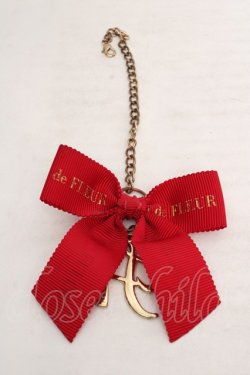 画像2: Maison de FLEUR / イニシャルチャーム  アカ H O-26-03-19-1041-LO-ZA-IG-OS