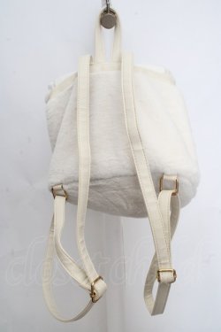 画像2: NOEMIE / うさ耳ファーリュック  シロ O-26-03-19-1007-LO-BG-IG-OS