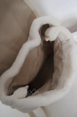 画像3: NOEMIE / うさ耳ファーリュック  シロ O-26-03-19-1007-LO-BG-IG-ZTK050 (3)