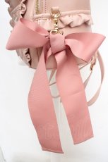 画像2: Maison de FLEUR / Love to my sweet dollリボンリュック  ピンク O-26-03-19-1008-LO-BG-IG-ZTK050 (2)