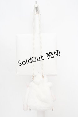 画像3: Snow crystal / たれみみうさぎ ぬいぐるみポシェット  シロ×ピンク O-26-03-19-1011-LO-BG-IG-OS
