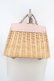 画像2: LODISPOTTO / リボンかごバッグ  ピンク×ナチュラル O-26-03-19-1012-LO-BG-IG-OS (2)