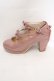 画像6: axes femme / エナメルレースアップパンプス S ピンク O-26-03-19-1016-AX-SH-IG-OS (6)