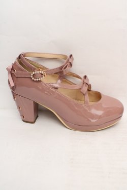 画像7: axes femme / エナメルレースアップパンプス S ピンク O-26-03-19-1016-AX-SH-IG-OS