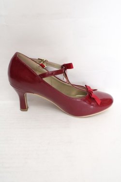 画像5: an another angelus / Tストラップリボンパンプス S アカ O-26-03-19-1017-CA-SH-IG-OS