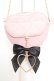 画像1: サンリオ / おめかし天使シリーズ第3弾 バッグ  ピンク×クロ O-26-03-19-1003-EL-BG-IG-OS (1)