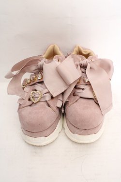 画像2: LIZ LISA / ビジューベルト厚底スニーカー M ピンク O-26-03-19-1019-LO-SH-IG-OS