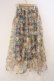 画像3: merry jenny / Gardenerエアリーロングスカート  アイボリー×ブルー O-26-03-19-060-LO-SK-IG-OS (3)