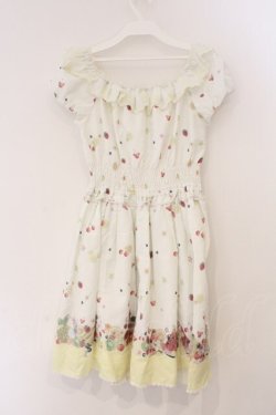 画像4: Secret Honey / トロピカルワンピース（ミニー・デイジー・クラリスver） 2 イエロー O-26-03-19-062-CA-OP-OW-OS