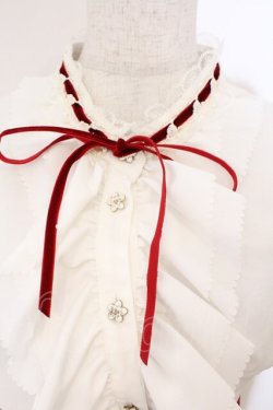 画像2: Secret Honey / カルーセルプリントバウンドセット 2 シロ×アカ O-26-03-19-063-CA-OP-OW-OS