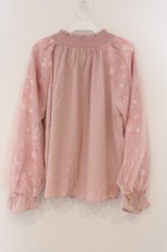 画像3: axes femme / ブルーミングサクラブラウス F ピンク O-26-03-19-064-AX-BL-OW-ZT093 (3)