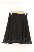 Rojita / サス付きフロントレースアップスカート  クロ O-26-03-19-070-LO-SK-IG-OS
