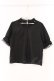 画像1: MA*RS / クロスZIP半袖ブラウス  クロ O-26-03-19-071-EL-BL-IG-OS (1)