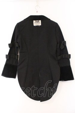 画像4: STIGMATA / ベルテッド燕尾ジャケット S ブラック O-26-03-19-079-GO-JA-IG-OS
