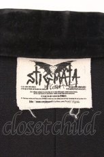 画像5: STIGMATA / ベルテッド燕尾ジャケット S ブラック O-26-03-19-079-GO-JA-IG-OS (5)