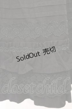 画像2: BABY,THE STARS SHINE BRIGHT / ローズフリルスカート  クロ O-26-03-19-080-BA-SK-IG-OS