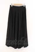 Na+H / larmeロングスカート  ブラック O-26-03-19-081-PU-SK-OW-OS