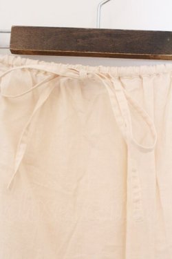 画像2: PINK HOUSE / 裾フリル使いローンスカート  キナリ O-26-03-19-082-LO-SK-OW-OS