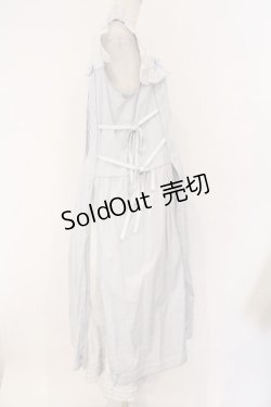 画像4: PINK HOUSE / 配色ローンレイヤードワンピース  サックス O-26-03-19-085-LO-OP-OW-OS