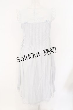 画像5: PINK HOUSE / 配色ローンレイヤードワンピース  サックス O-26-03-19-085-LO-OP-OW-OS