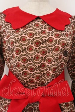 画像2: Q-pot. / Jam Tomorrowパフスリーブワンピース M ピンク O-26-03-19-086-QP-OP-OW-OS