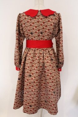 画像5: Q-pot. / Jam Tomorrowパフスリーブワンピース M ピンク O-26-03-19-086-QP-OP-OW-OS