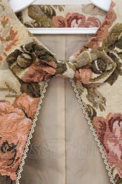 画像2: Kurumi Collaboration / TT*KRゴブランケープ M ベージュ O-26-03-19-091-GO-TO-IG-OS