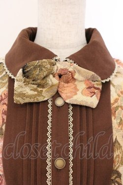 画像2: Kurumi Collaboration / TT*KRMゴブランジャンパースカート L ベージュ×ブラウン O-26-03-19-092-GO-OP-IG-OS