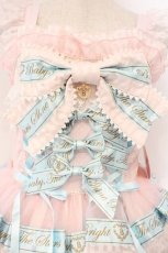 画像2: BABY,THE STARS SHINE BRIGHT / Sweet Best Wishesジャンパースカート  ピンク×サックス O-26-03-19-093-BA-OP-IG-OS (2)