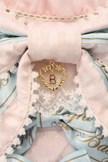 画像3: BABY,THE STARS SHINE BRIGHT / Sweet Best Wishesジャンパースカート  ピンク×サックス O-26-03-19-093-BA-OP-IG-OS (3)