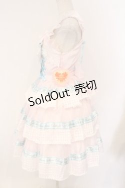 画像5: BABY,THE STARS SHINE BRIGHT / Sweet Best Wishesジャンパースカート  ピンク×サックス O-26-03-19-093-BA-OP-IG-OS