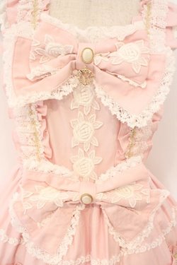 画像2: BABY,THE STARS SHINE BRIGHT / Rose Lace Rococoジャンパースカート  ピンク O-26-03-19-094-BA-OP-IG-OS