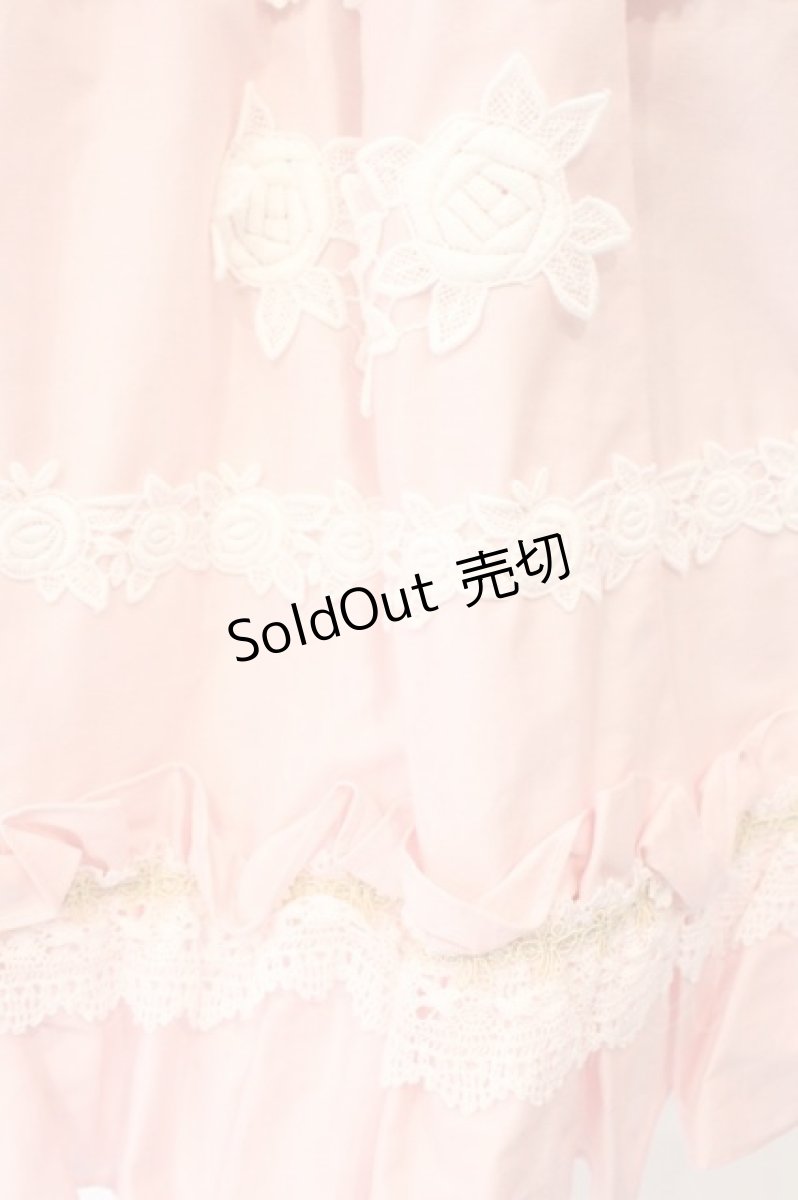 画像5: BABY,THE STARS SHINE BRIGHT / Rose Lace Rococoジャンパースカート  ピンク O-26-03-19-094-BA-OP-IG-OS (5)