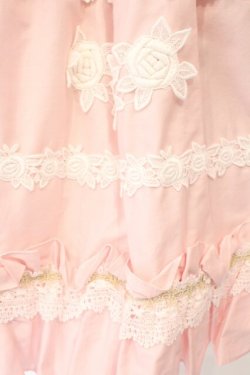 画像5: BABY,THE STARS SHINE BRIGHT / Rose Lace Rococoジャンパースカート  ピンク O-26-03-19-094-BA-OP-IG-OS