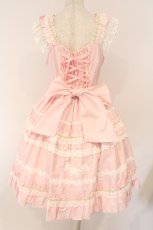 画像7: BABY,THE STARS SHINE BRIGHT / Rose Lace Rococoジャンパースカート  ピンク O-26-03-19-094-BA-OP-IG-OS (7)