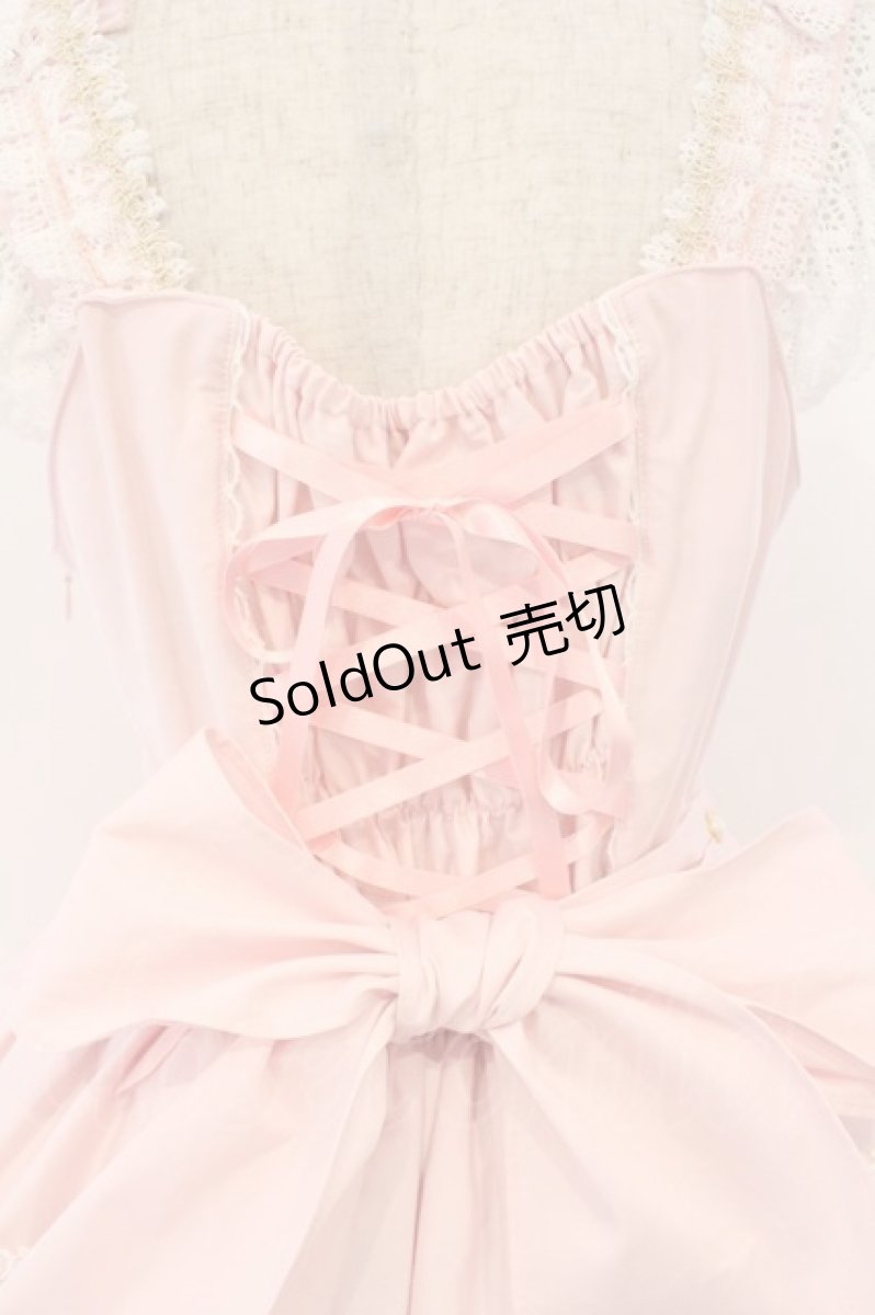 画像8: BABY,THE STARS SHINE BRIGHT / Rose Lace Rococoジャンパースカート  ピンク O-26-03-19-094-BA-OP-IG-OS (8)
