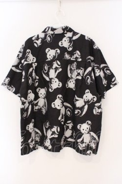 画像3: Drug Honey / スケルトンテディ半袖シャツ  ブラック O-26-03-19-011-PU-BL-IG-OS
