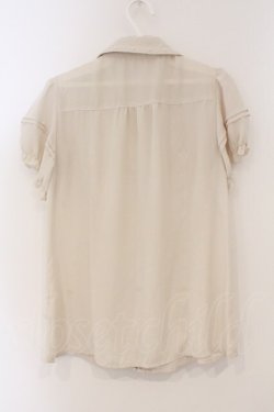 画像3: axes femme / レース襟付きフリルブラウス  アイボリー O-26-03-19-012-AX-BL-IG-OS