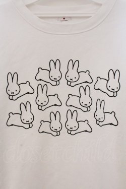 画像2: merry jenny / うさぎいっぱいトレーナー F シロ O-26-03-19-002-LO-TO-OW-OS