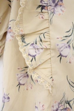 画像2: An MILLE / チューリップ柄ブラウス  イエロー O-26-03-19-015-EL-BL-OW-OS