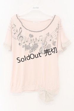 画像1: axes femme / バイオリンptプルオーバー M ピンク O-26-03-19-018-AX-TO-OW-OS