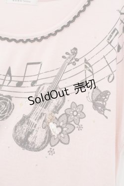 画像2: axes femme / バイオリンptプルオーバー M ピンク O-26-03-19-018-AX-TO-OW-OS