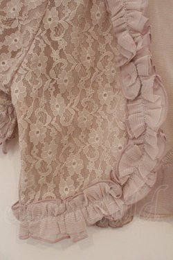 画像2: axes femme / 総レースボレロ M ピンク O-26-03-19-022-AX-TO-OW-OS