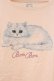 画像2: E hyphen world gallery / ねこptTシャツ F ピンク O-26-03-19-024-LO-TO-OW-OS (2)