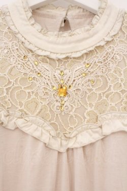 画像2: axes femme / ビジュー使いビスチェ風トップス M キナリ O-26-03-19-029-AX-TO-OW-OS