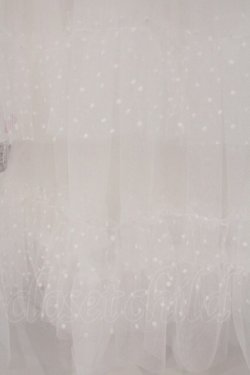 画像2: virally / チュールエプロン S シロ O-26-03-21-003-PU-ZA-IG-OS