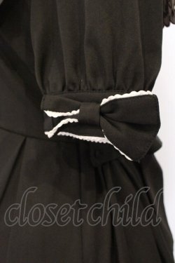 画像3: Amavel / Twin Cherriesスカラップセーラーワンピース  クロ O-26-03-21-030-CA-OP-IG-OS